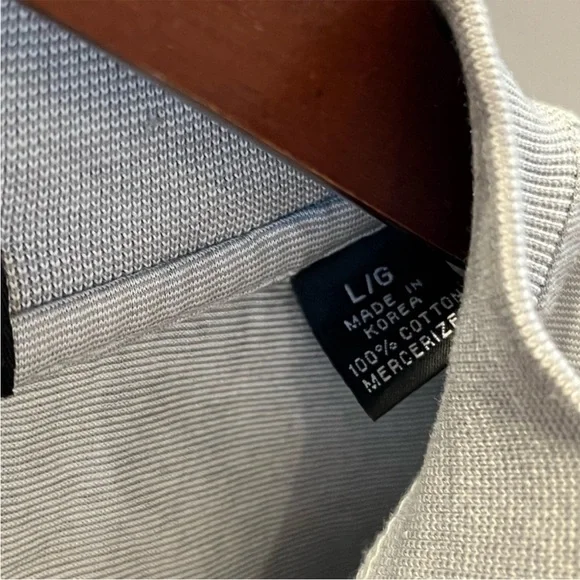 Ralph Lauren RLX Jersey Polo Shirt Carnoustie Gray quarter zip Size large - Picture 5 of 12